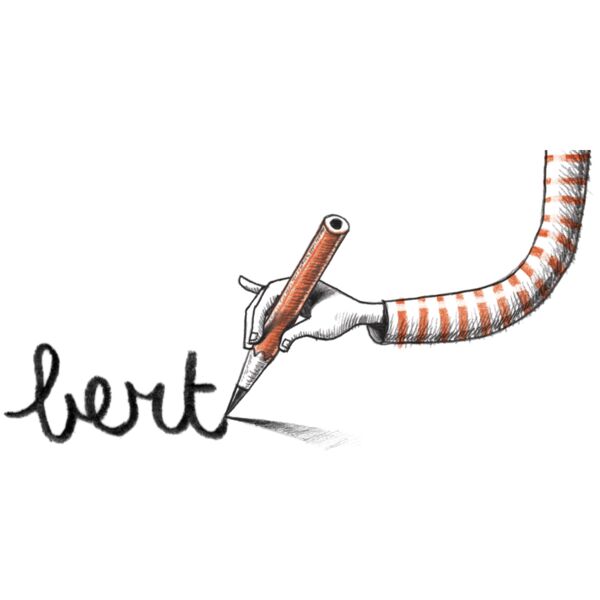 Label - Bert - tekenhand Thumbnail